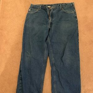 Carhartt flannel jeans